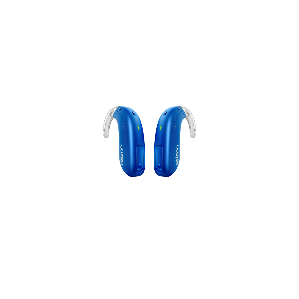 Oticon Play PX L und R, blau